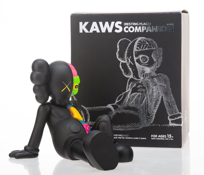 KAWS, ‘Resting Place Companion (Black)’, 2013, Ephemera or Merchandise, Painted cast vinyl, Heritage Auctions