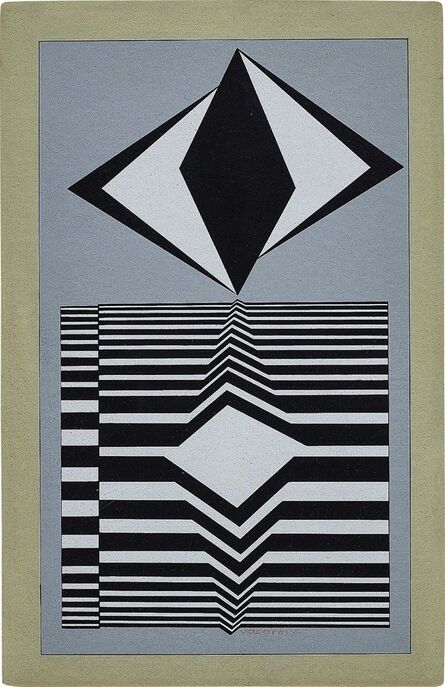 Victor Vasarely, ‘TSENGUE’, Conceived in 1960 and 1987