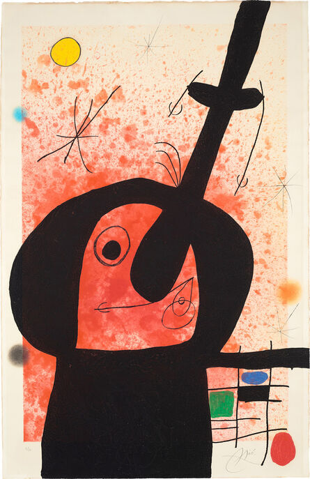 Joan Miró, ‘Le Penseur puissant (The Mighty Thinker) (D. 514)’, 1969