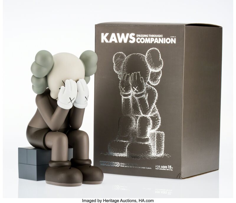 KAWS, ‘Companion- Passing Through (Brown)’, 2013, Other, Painted cast vinyl, Heritage Auctions