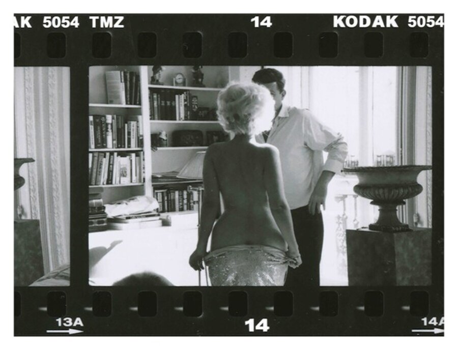 Marilyn Undressing for JFK