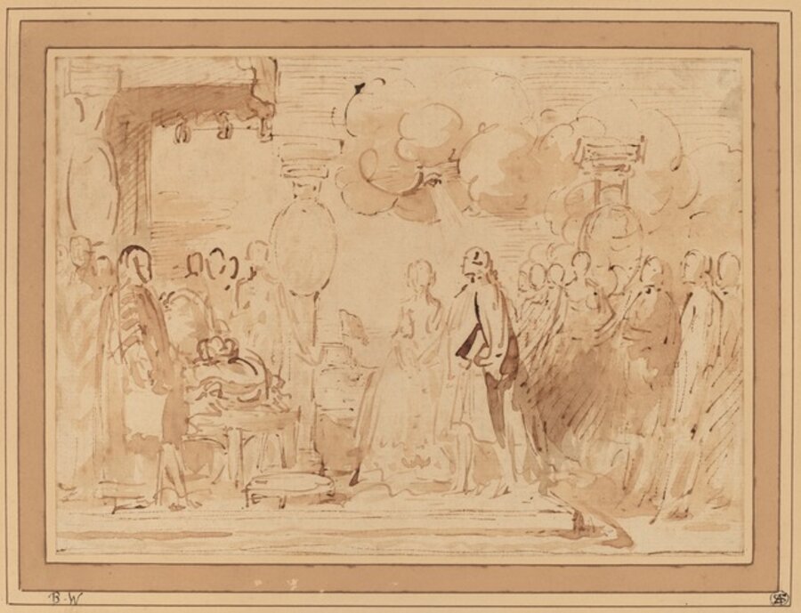 George III Resuming Royal Power in 1789