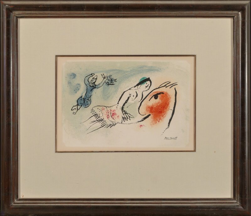 Marc Chagall, ‘Greeting Card for aimé Maeght’, 1960, Print, Lithograph in colors on paper, Heritage Auctions