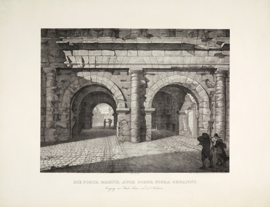 Die Porta Martis, auch Porta Nigra gennant