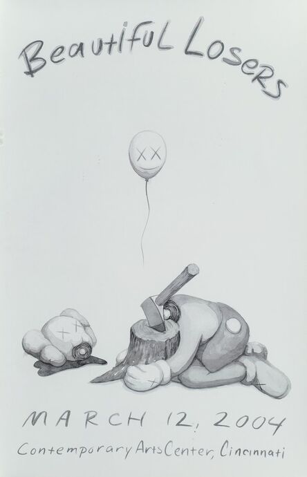 KAWS, ‘Beautiful Losers, exhibition poster’, 2004