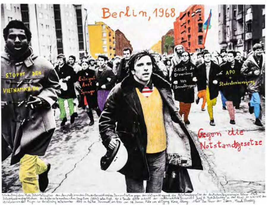 From the series "1968, the fire of the ideas", Berlín, 1968