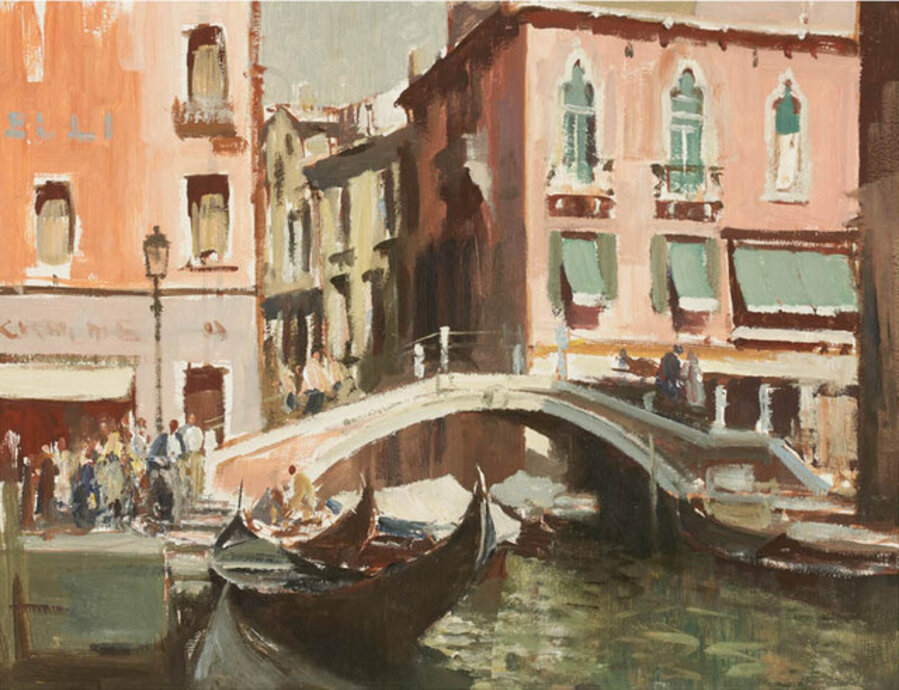 A Canal in Venice