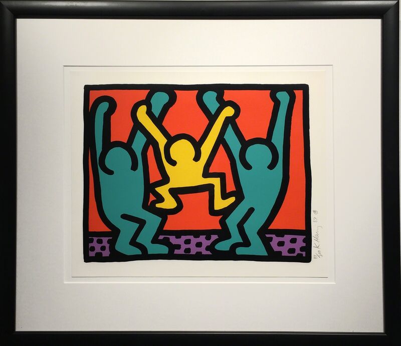 Keith Haring, ‘Pop Shop I B’, 1987, Print, Silkscreen, Soho Contemporary Art