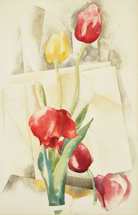 Charles Demuth, ‘Tulips’, 1924