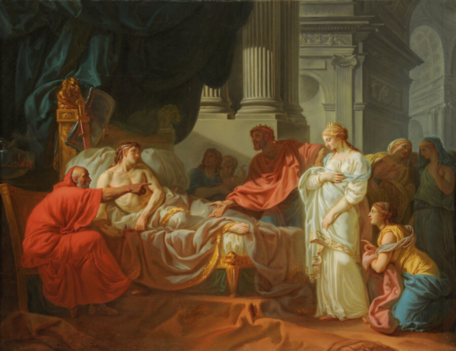 Erasistratus Discovers the Cause of Antiochus's Disease