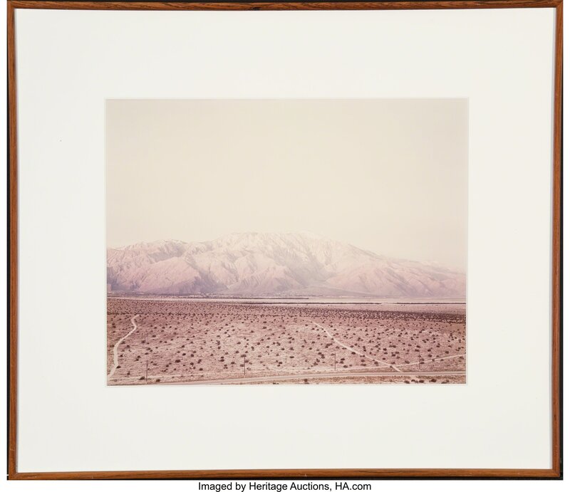Richard Misrach, ‘Untitled (Desert)’, 1983, Photography, Dye coupler, Heritage Auctions