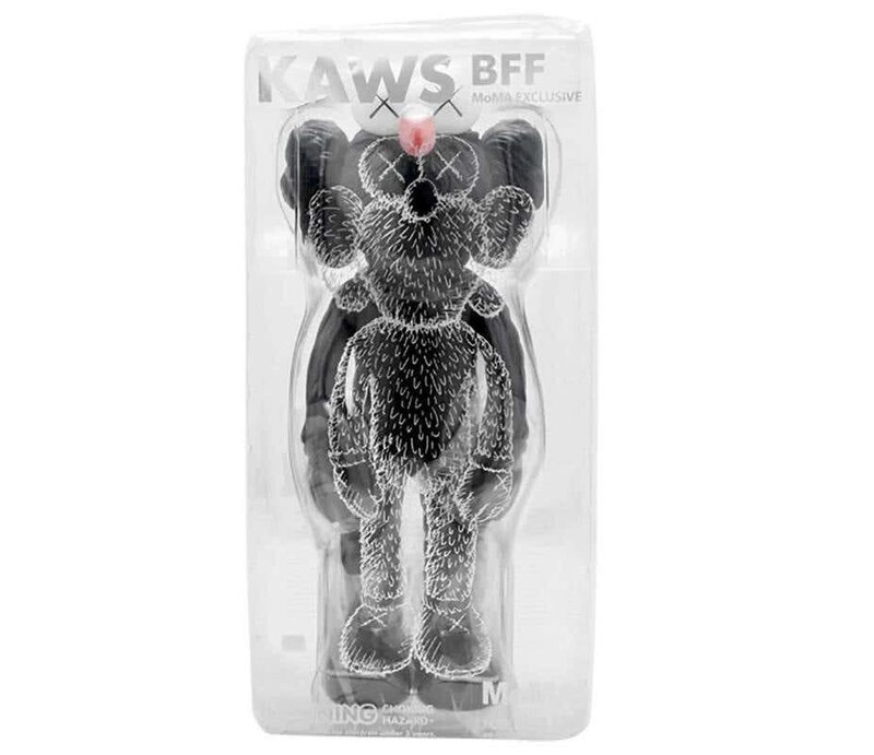 KAWS, ‘KAWS BFF Companion (KAWS BFF black) 2017’, 2017, Ephemera or Merchandise, Vinyl Paint, Cast Resin., Lot 180 Gallery