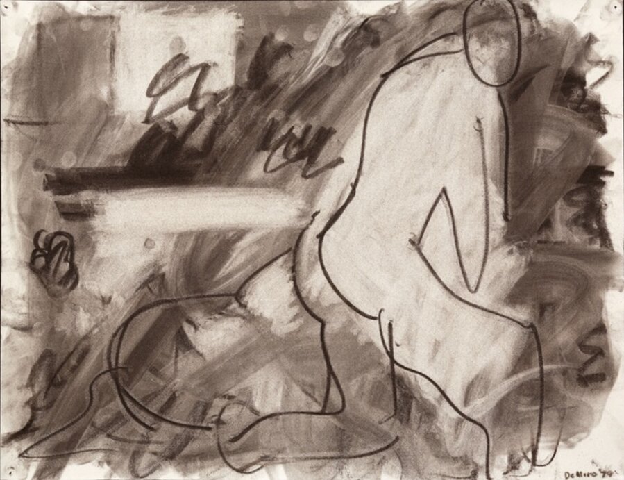 Kneeling Nude Figure