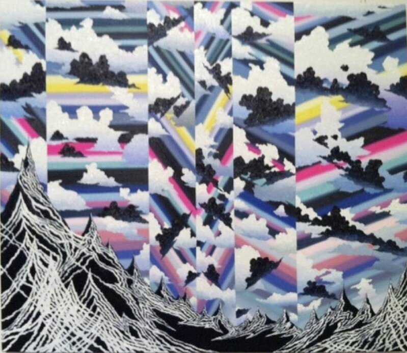 Akira Kamo, ‘Mutation-Mountain and Sky’, 2011, Painting, Oil on canvas, Japigozzi Collection