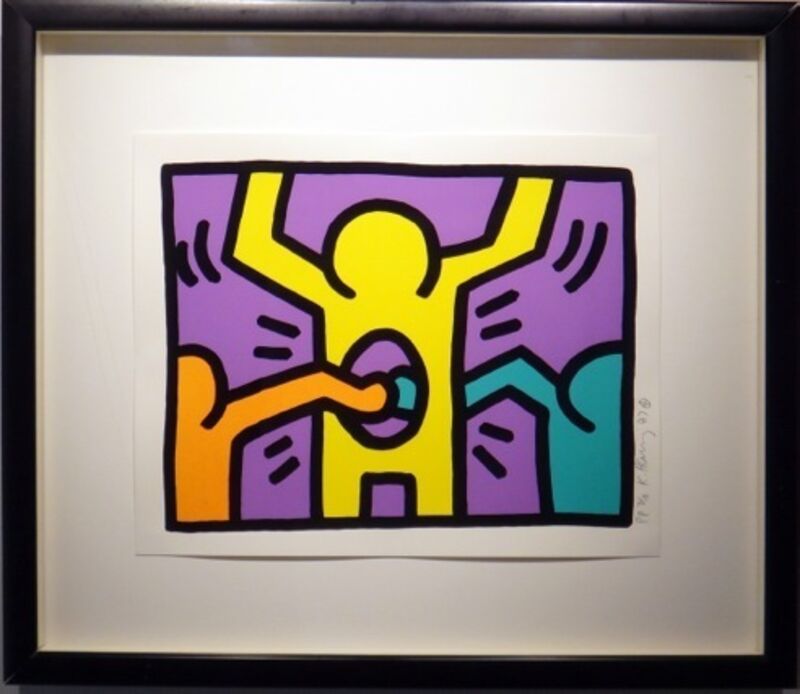Keith Haring, ‘Pop Shop I-C ’, 1987, Print, Silkscreen, Soho Contemporary Art