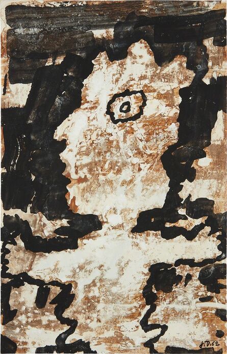 Jean Dubuffet, ‘Personnage (mi corps)’, 22719