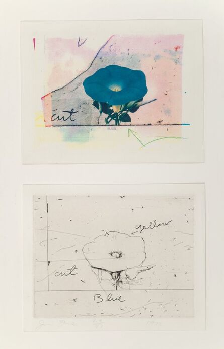 Jim Dine, ‘Morning Glory, set of two’, 1972