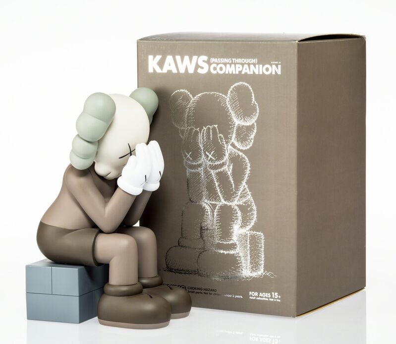 KAWS, ‘Passing Through Companion (Brown)’, 2013, Sculpture, Painted cast vinyl, Heritage Auctions