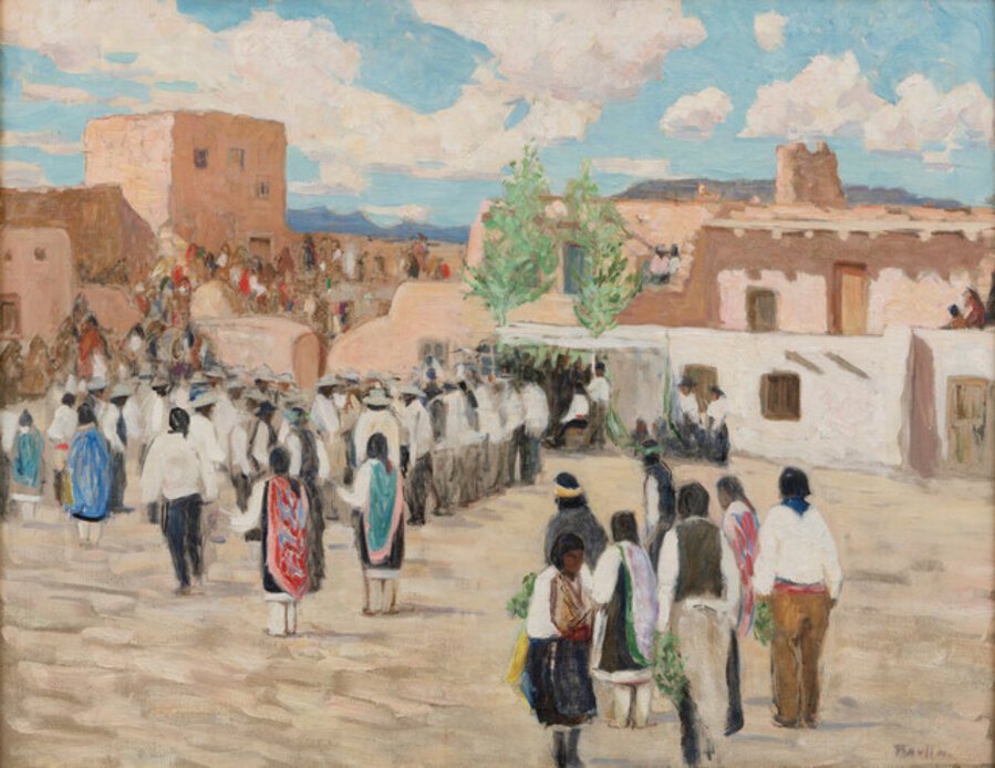 Indian Dance, Laguna Pueblo