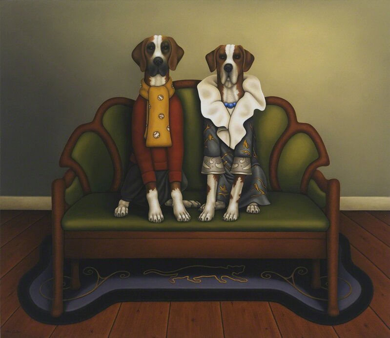 Deborah Van Auten, ‘Doghouse’, 2013, Painting, Oil on linen, Arden Gallery