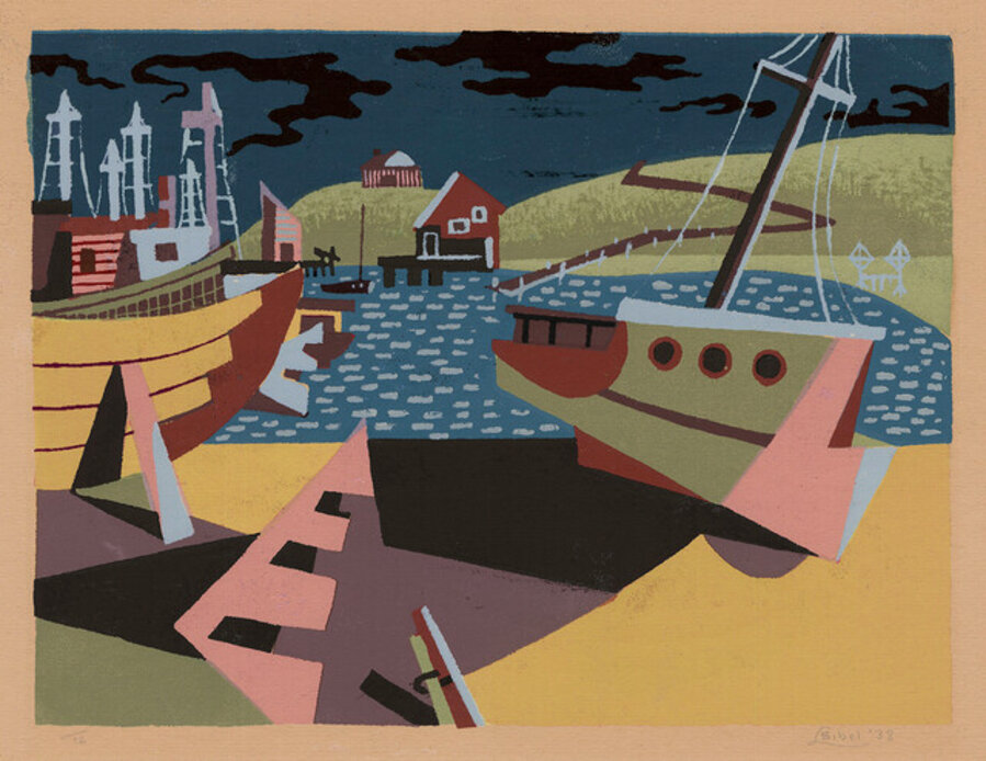 Abstract Boats (Harbor)