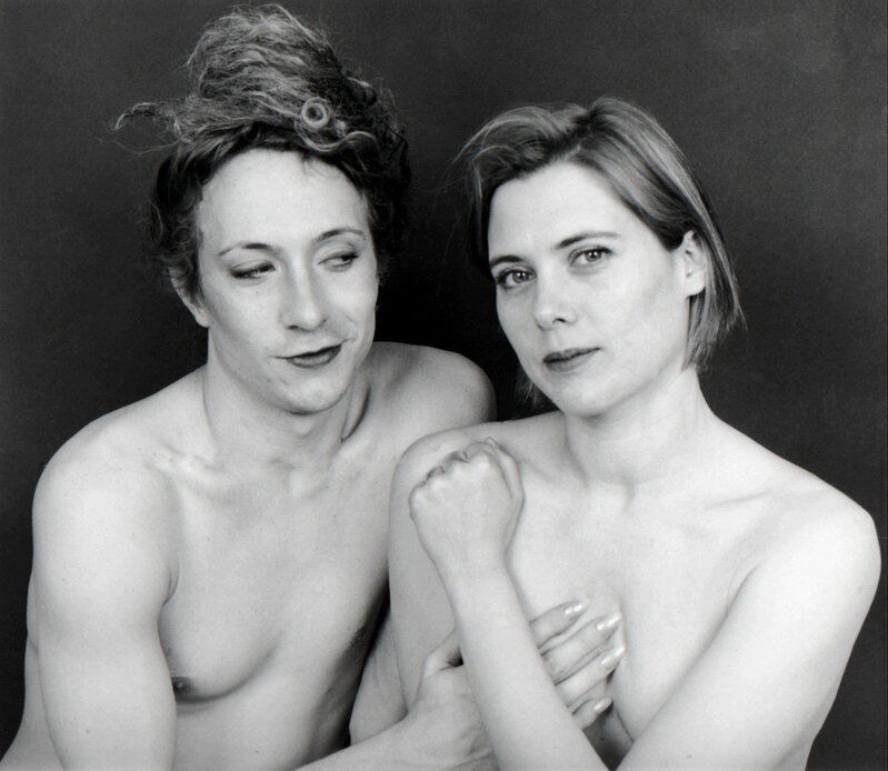 Peggy Jarrell Kaplan, ‘François Chaignaud & Marie-Caroline Hominal’, 2013, Photography, Silver gelatin, Ronald Feldman Gallery