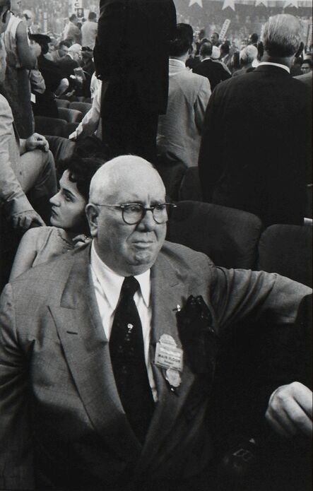 Robert Frank, ‘Chicago Delegate’, 1956