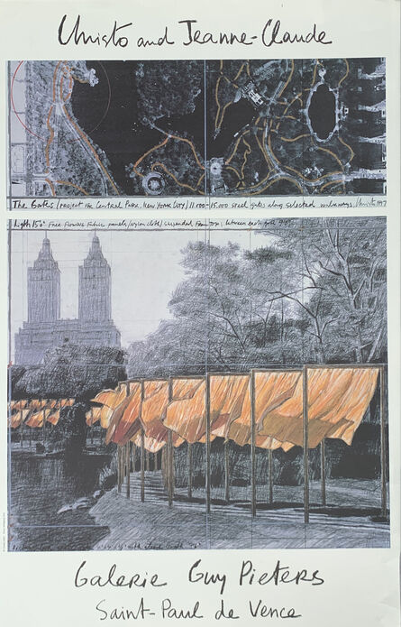 Christo, ‘The gates (Project for Central Park, New York City) 1997, Christo and Jeanne-Claude, manifesto’, 2001