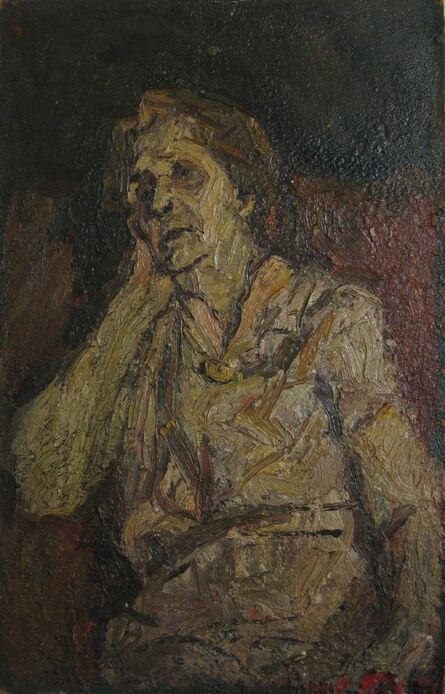 Aron Froimovich Bukh, ‘Portrait of a woman’, ca. 1980