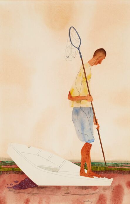 Robert Gwathmey, ‘Soft Crabbing’, ca. 1955