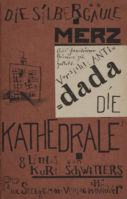 Kurt Schwitters, ‘Die Kathedrale, Book 41/42 from Die Silbergäle, Paul Steegemann, Verlag, Hanover, 1920’