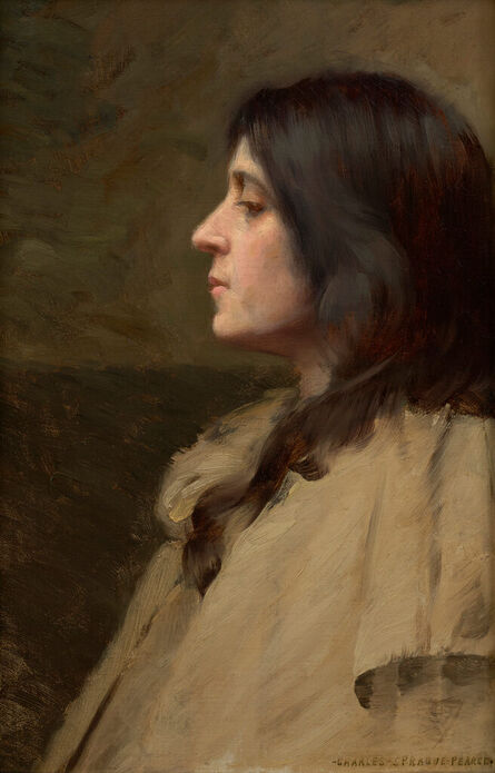 Charles Sprague Pearce, ‘The Artist's Wife’, 1900-1905