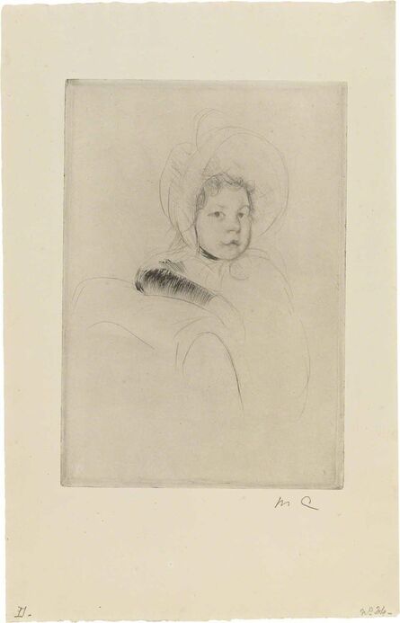 Mary Cassatt, ‘The Velvet Sleeve’, ca. 1904
