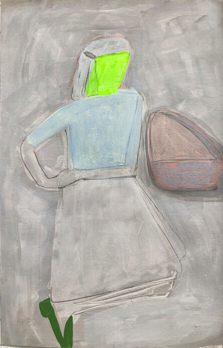 Miriam Hitchcock, ‘Girl with Green Shoes’, 2022
