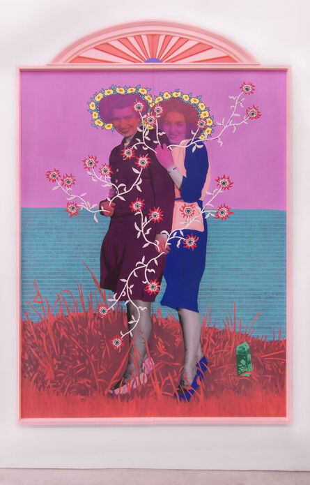 Daisy Patton, ‘Untitled (Mary + Lorna Fife Santa Cruz, Calif Aug 11, 1946)’, 2022