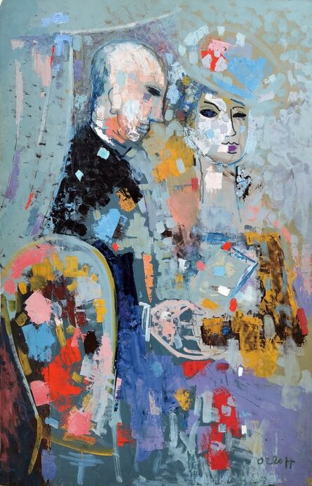 Alexandre Orloff, ‘Couple’, 1960s