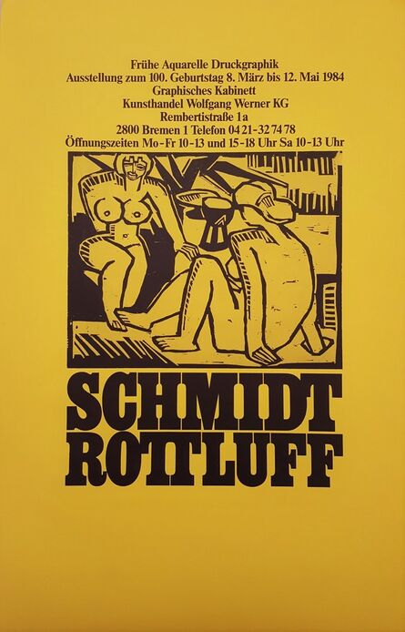 Karl Schmidt-Rottluff, ‘Kunsthandel Wolfgang Werner KG (Nudes)’, 1984