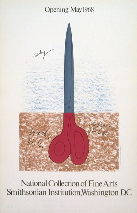 Claes Oldenburg, ‘Scissors as Monument’, 1968
