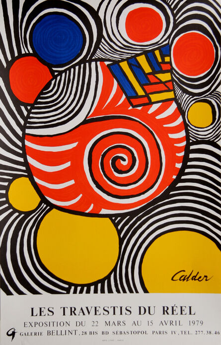 Alexander Calder, ‘Les Travestis du Reel’, 1979