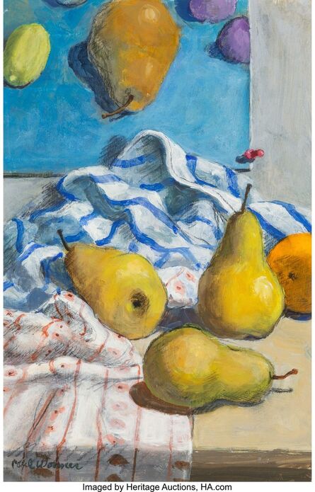 Paul Wonner, ‘Fruit and Kitchen Towels (Small #2)’, 2000-2001