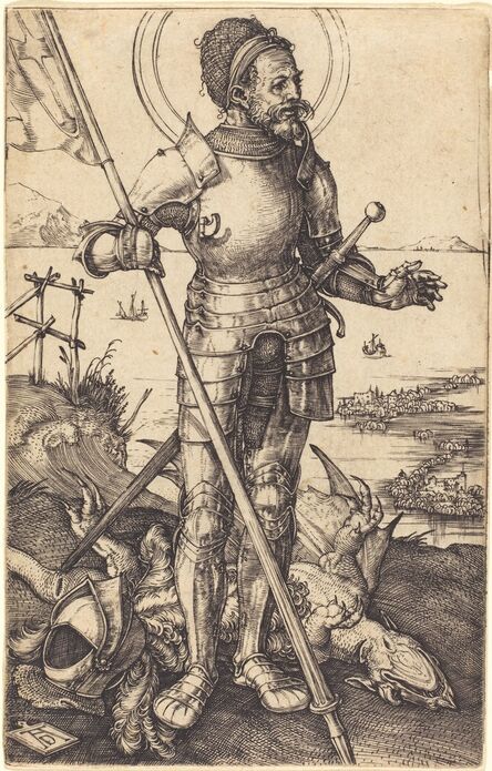 Albrecht Dürer, ‘Saint George Standing’, ca. 1507/1508