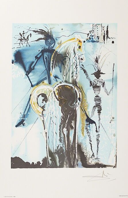 Salvador Dalí, ‘Don Quichotte’, 1983