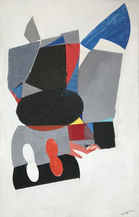 Beatrice Mandelman, ‘Red and Blue’, 1960-1969