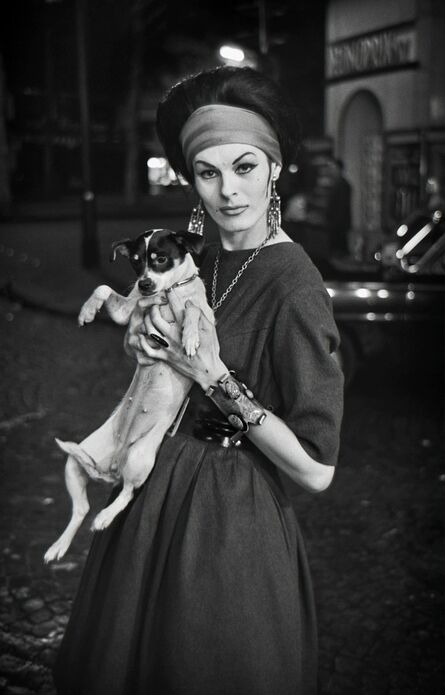 Christer Strömholm, ‘0081 Jacky with Adèle Chanel, Paris ’, 1961