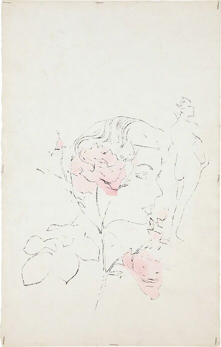 Andy Warhol, ‘Women and Flowers’, ca. 1957