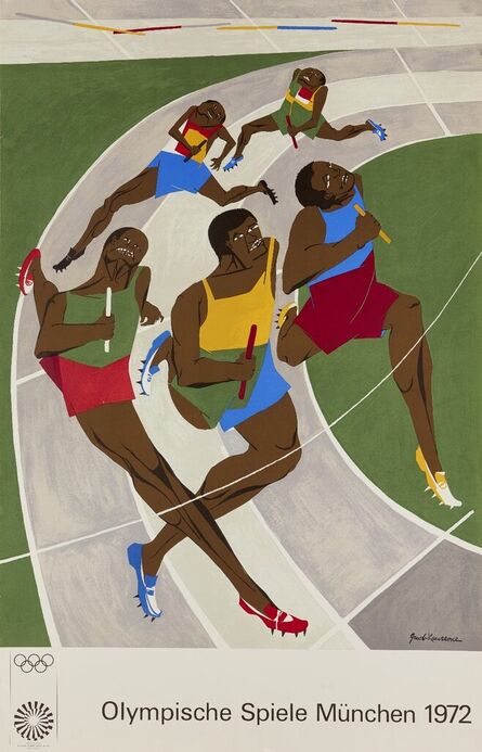 Jacob Lawrence, ‘Olympic Games Munich 1972 (Olympische Spiele München 1972)’, 1971