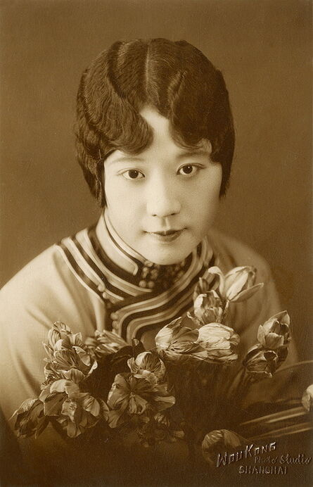 Unknown Artist, ‘WouKong photo studio, Portrait of Violet Kwan’, ca. 1930