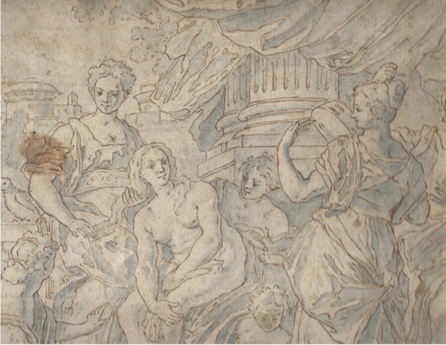 Bathsheba at Her Bath