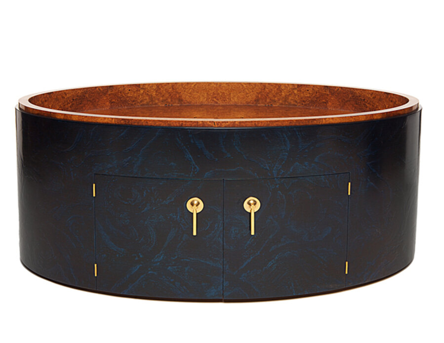 Low Oval Cabinet