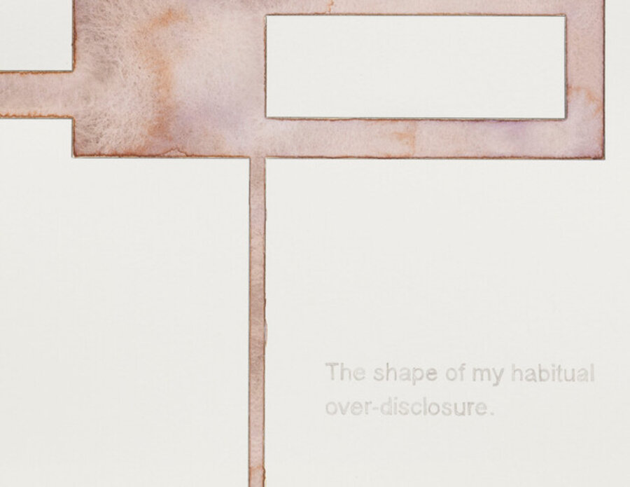 The Shape Series: The shape of my habitual over-disclosure